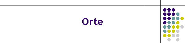 Orte